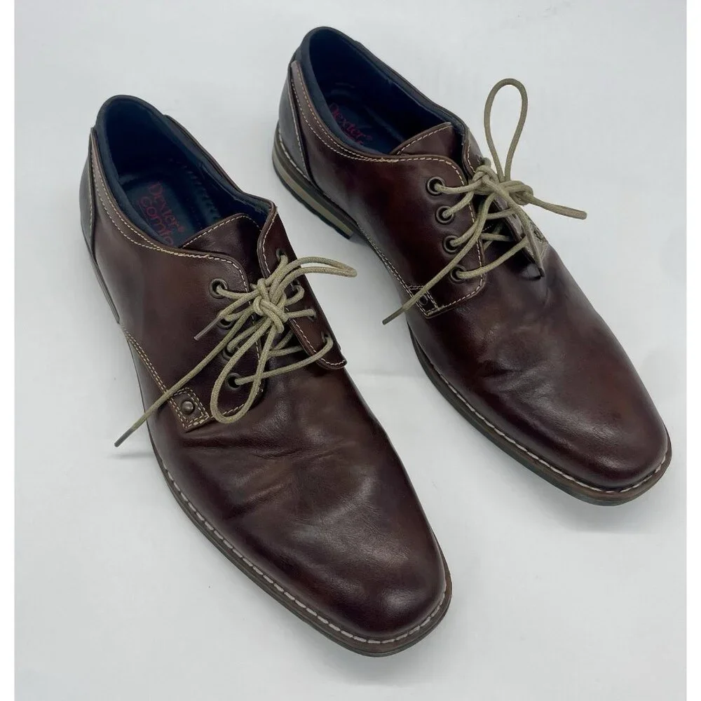 Dexter Comfort Men's Dress Shoes Sz 9 Morrie Brown Oxford‎ Lace-up Career Party
